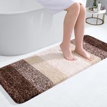 Tapete de Banheiro OLANLY - Absorvente, Extra Macio (120x43cm) - Marrom