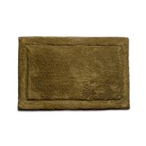 Tapete De Banheiro Quarto Corredor Algodão Retangular Vizapi Kerala 60X90Cm Verde Oliva Tapete De Banheiro Quarto Corredor Algodão Retangular Vizapi Kerala 60X90Cm Verde Oliva