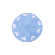 Tapete De Banheiro Quarto Kids Infantil Bebê Algodão Redondo Vizapi Car 60cm Azul Branco Tapete De Banheiro Quarto Kids Infantil Bebê Algodão Redondo Vizapi Car 60cm Azul Branco