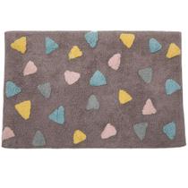 Tapete de Banheiro Quarto Kids Infantil Bebe Algodão Retangular Vizapi Fun 50x80cm Multicolorido Tapete de Banheiro Quarto Kids Infantil Bebe Algodão Retangular Vizapi Fun 50x80cm Multicolorido