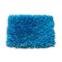 Tapete De Banheiro Retangular Vizapi Satara Vz1130 50X80Cm Azul Turquesa Tapete De Banheiro Retangular Vizapi Satara Vz1130 50X80Cm Azul Turquesa