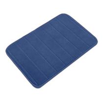 Tapete de Banheiro Soft Microfibra Azul 40x60cm Clink