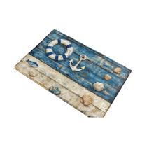 Tapete De Banheiro Tema Vento Do Oceano Antiderrapante Fácil De Limpar VIKAMA Decoração De Entrada