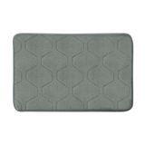 Tapete de Banheiro Touch 03 Cinza 0,40X0,60M - Edantex