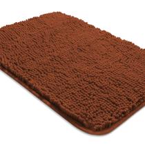 Tapete de Banheiro Yeaban Rust Chenille - 43x60cm