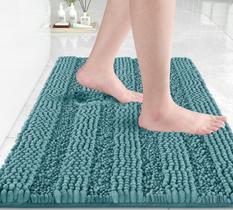 Tapete de banheiro Yimobra Non Slip Super Absorbent 60x40cm Teal