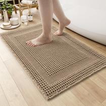Tapete de banho AMOAMI Waffle 60x90cm, superabsorvente, antiderrapante, bege Tapete de banho AMOAMI Waffle 60x90cm, superabsorvente, antiderrapante, bege