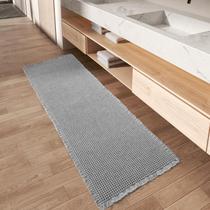 Tapete de banho AMOAMI Waffle Runner, superabsorvente, antiderrapante Tapete de banho AMOAMI Waffle Runner, superabsorvente, antiderrapante