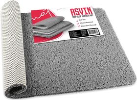 Tapete de banho Asvin Soft Textured 60x40cm PVC antiderrapante para chuveiro Tapete de banho Asvin Soft Textured 60x40cm PVC antiderrapante para chuveiro