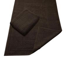 Tapete de banho Avalon Towels Brown 100% algodão, conjunto de 2 55x85cm