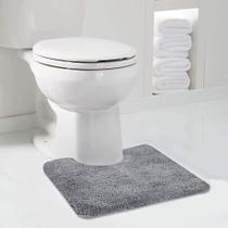 Tapete de banho Bathroom Contour Walensee Grey 50x60cm Tapete de banho antiderrapante