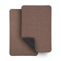 Tapete de banho Bosap Ultra Thin Rubber Bathroom 43x69cm, pacote com 2 Tapete de banho Bosap Ultra Thin Rubber Bathroom 43x69cm, pacote com 2