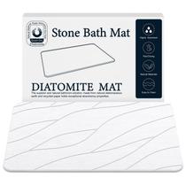 Tapete de banho Closefriend Diatomaceous Earth Stone Quick Dry White Tapete de banho Closefriend Diatomaceous Earth Stone Quick Dry White