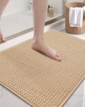 Tapete de banho Color & Geometry Ultra Soft Chenille Beige 40x60cm Tapete de banho Color & Geometry Ultra Soft Chenille Beige 40x60cm