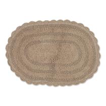 Tapete de banho DII Crochet Collection reversível pequeno oval 43x61cm Tapete de banho DII Crochet Collection reversível pequeno oval 43x61cm