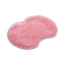 Tapete De Banho Esfoliante De Silicone Antiderrapante Com Ventosa Para Lavar Os Pés, Limpar O Corpo