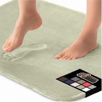 Tapete de banho GORILLA GRIP Memory Foam 60x43cm Absorbent Sage