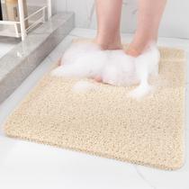 Tapete de banho Hargiis Tapete de banheira antiderrapante 40x16cm PVC bege Tapete de banho Hargiis Tapete de banheira antiderrapante 40x16cm PVC bege