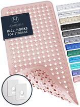 Tapete de banho Homerella Rose Vinyl antiderrapante resistente a mofo 90x40cm Tapete de banho Homerella Rose Vinyl antiderrapante resistente a mofo 90x40cm