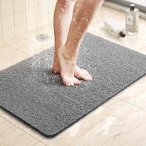 Tapete de banho LuxStep Tapete de banheira antiderrapante 60x40cm PVC cinza