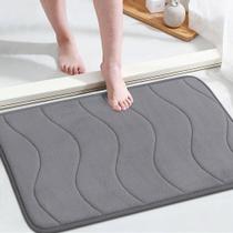 Tapete de banho Memory Foam Flamingo P Grey 60x43cm Tapete de banho Memory Foam Flamingo P Grey 60x43cm