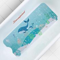 Tapete de banho para bebês Secopad Cartoon Non Slip 40cm x 100cm