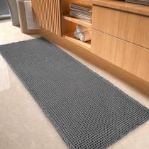 Tapete de banho Runner Rug tchdio Waffle superabsorvente antiderrapante