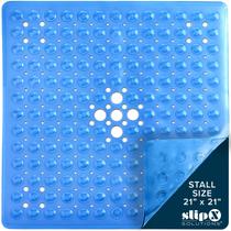 Tapete de banho SlipX Solutions Essential Square 53x53cm Azul Tapete de banho SlipX Solutions Essential Square 53x53cm Azul