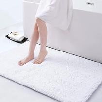 Tapete de banho Smiry Luxury Chenille Extra Soft Absorvente Branco Tapete de banho Smiry Luxury Chenille Extra Soft Absorvente Branco