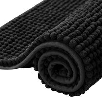 Tapete de banho SUBRTEX Chenille 1400GSM 60x90cm Preto Tapete de banho SUBRTEX Chenille 1400GSM 60x90cm Preto