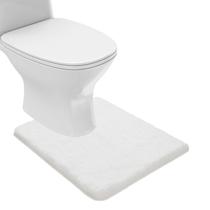 Tapete de banho Suchtale Bathroom Contour Rug antiderrapante branco 50x60cm Tapete de banho Suchtale Bathroom Contour Rug antiderrapante branco 50x60cm