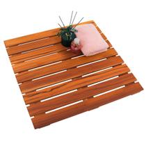 Tapete de banho VaeFae Teak Non-Slip Luxury Spa 50x50 cm