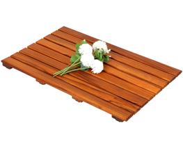 Tapete de banho VaeFae Teak Wood Antiderrapante Luxury Spa Large