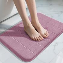 Tapete de banho viscoelástico Yimobra Super Soft Absorbent Mauve Tapete de banho viscoelástico Yimobra Super Soft Absorbent Mauve