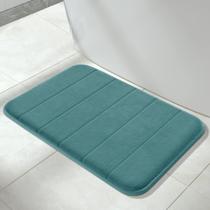 Tapete de banho Yimobra Teal Memory Foam Super Soft 60x43cm