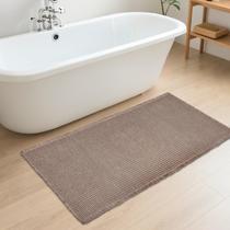 Tapete de banho ZALL Tan Waffle Super Absorvente Antiderrapante 60x120cm Tapete de banho ZALL Tan Waffle Super Absorvente Antiderrapante 60x120cm