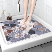 Tapete de banho ZOESOE antiderrapante Soft Comfort com orifícios de drenagem Tapete de banho ZOESOE antiderrapante Soft Comfort com orifícios de drenagem