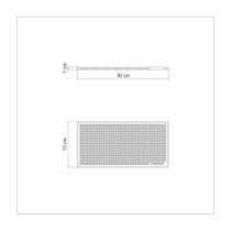 Tapete de Bar Tramontina em PVC 30x15 cm