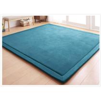 Tapete de berçário Loartee Coral Velvet 200x300cm azul para criança