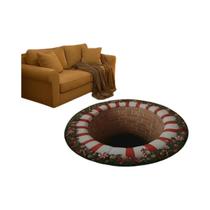 Tapete De Boas-Vindas Trangsocks Com Estampa De Bastão De Doce De Natal, Impresso Em 3D, Para Sala Tapete De Boas-Vindas Trangsocks Com Estampa De Bastão De Doce De Natal, Impresso Em 3D, Para Sala