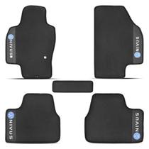 Tapete De Borracha 5 Peças Borracha Preto Hitto Nivus 2022