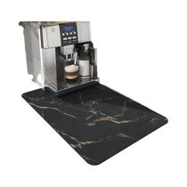 Tapete De Borracha Absorvente De Água Para Máquina De Café VIKAMA, Almofada De Drenagem Para Bancada