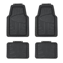 Tapete de borracha Amazon Basics para carros, SUVs, caminhões, preto Tapete de borracha Amazon Basics para carros, SUVs, caminhões, preto