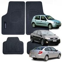 Tapete de Borracha Impermeável Veículos Duster Oroch Kangoo Captur Clio Sedan Van Master Sandero Tapete de Borracha Impermeável Veículos Duster Oroch Kangoo Captur Clio Sedan Van Master Sandero