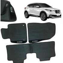 Tapete De Borracha Nissan Kicks 2016 Em Diante 3 Peças