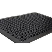 Tapete De Borracha Para Box Preto 42X30Cm Tapete De Borracha Para Box Preto 42X30Cm