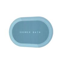 Tapete De Borracha Shower Absorvente Antiderrapente 60 cm Cor:Verde Tapete De Borracha Shower Absorvente Antiderrapente 60 cm Cor:Verde
