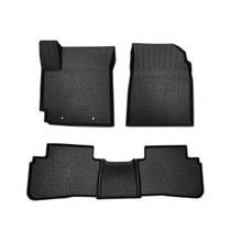 Tapete de borracha tipo bandeja Hyundai Creta 2021 em diante com bordas alta proteção para o seu carro