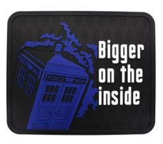 Tapete de borracha Underground Toys Doctor Who Tardis Bigger Inside Tapete de borracha Underground Toys Doctor Who Tardis Bigger Inside