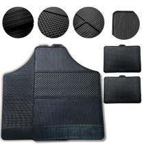 Tapete De Borracha Universal Para Carro Brb Unicol Preto